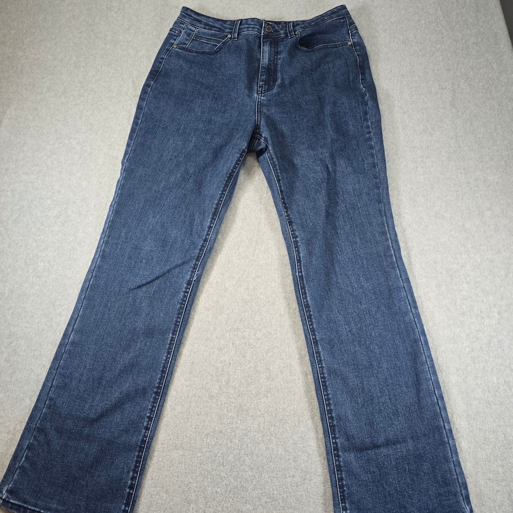 OAT New York Women Dark Wash High Rise Straight Leg Jeans Size 10/30